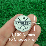 Golf Markers Ladies Names Letter “K”