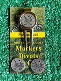 Golf Markers Men’s Names Letter “A”