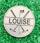 Golf Markers Ladies Names Letter “L”