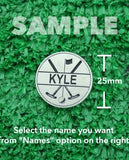 Golf Markers Men’s Names Letter “K”