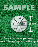Golf Markers Ladies Names Letter “G”