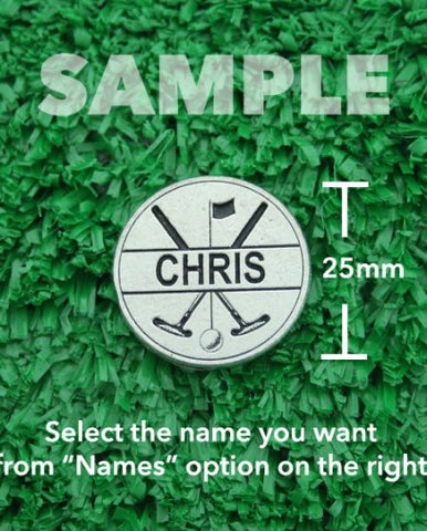 Golf Markers Men’s Names Letter “C”