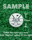 Golf Markers Men’s Names Letter “Z”