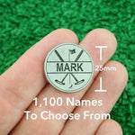 Golf Markers Men’s Names Letter “M”